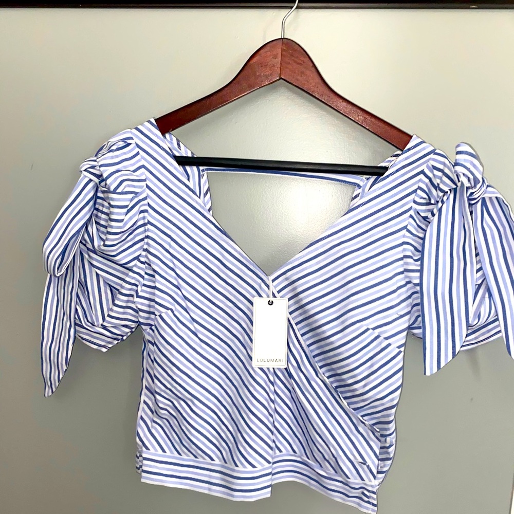 Beautiful Stripped crop top